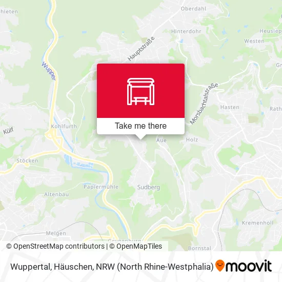 Карта Wuppertal, Häuschen