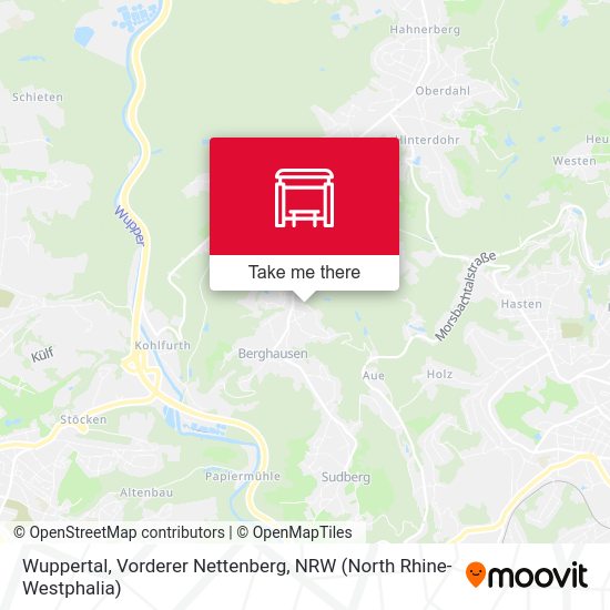 Карта Wuppertal, Vorderer Nettenberg