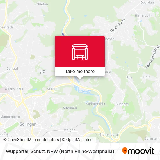 Карта Wuppertal, Schütt