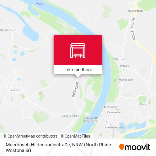 Meerbusch Hildegundisstraße map