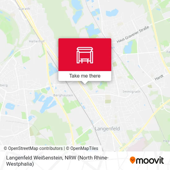 Карта Langenfeld Weißenstein