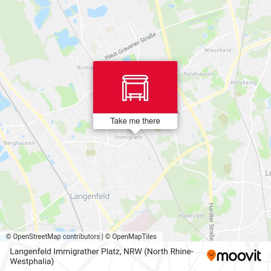 Langenfeld Immigrather Platz map