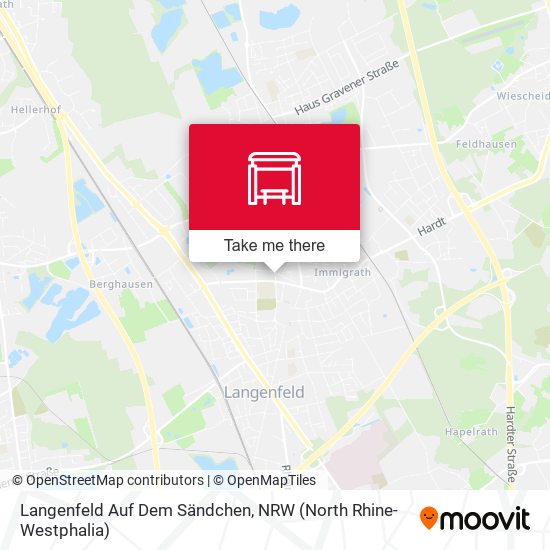 Langenfeld Auf Dem Sändchen map