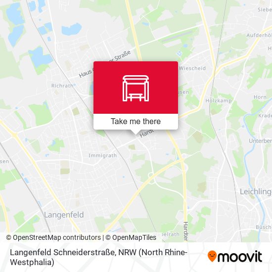 Langenfeld Schneiderstraße map