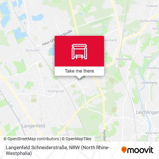 Langenfeld Schneiderstraße map