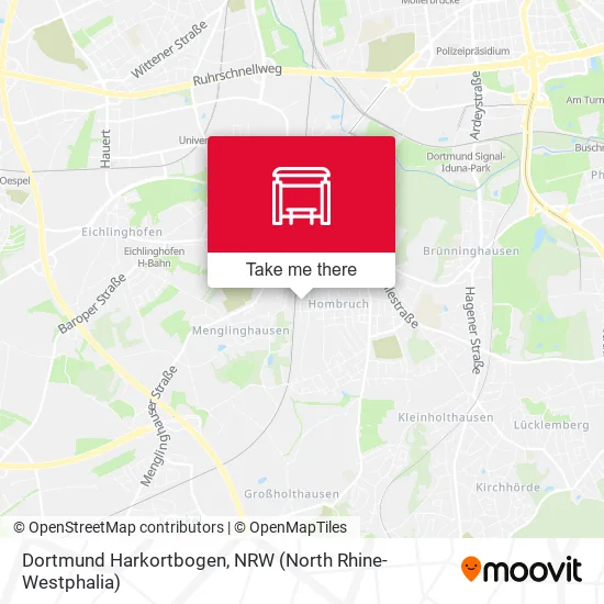 Карта Dortmund Harkortbogen