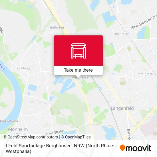 Карта L&#x27;Feld Sportanlage Berghausen
