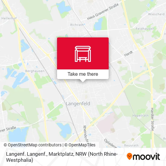 Карта Langenf. Langenf., Marktplatz