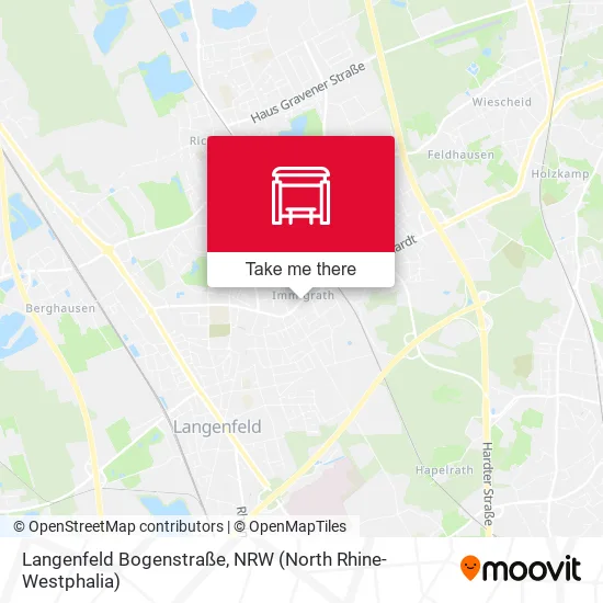 Карта Langenfeld Bogenstraße