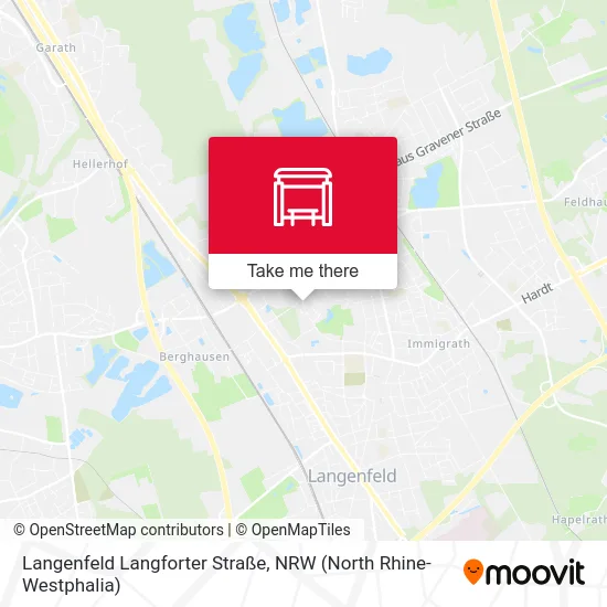 Карта Langenfeld Langforter Straße