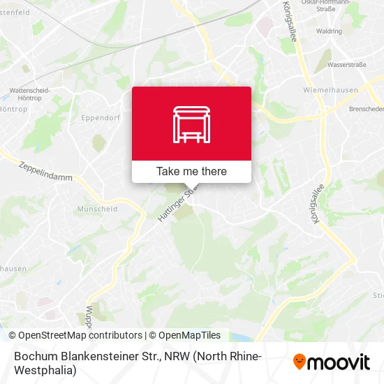 Карта Bochum Blankensteiner Str.