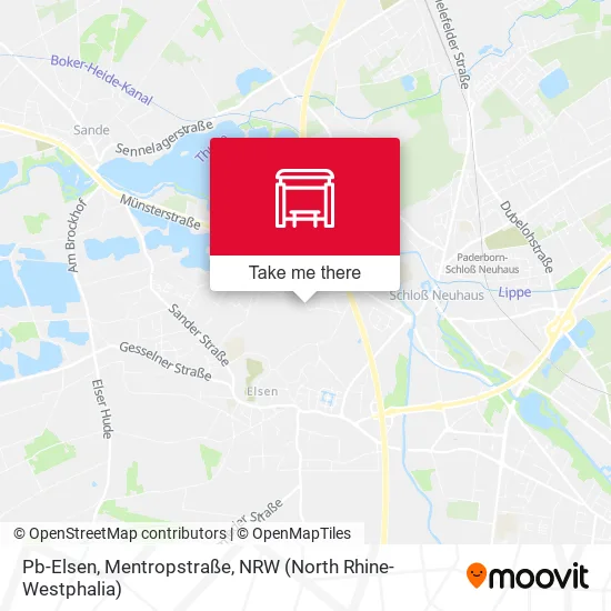 Карта Pb-Elsen, Mentropstraße