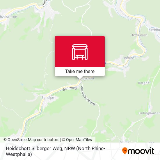 Heidschott Silberger Weg map