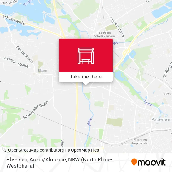 Карта Pb-Elsen, Arena/Almeaue