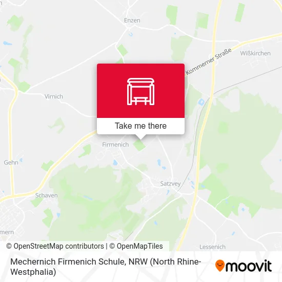 Карта Mechernich Firmenich Schule