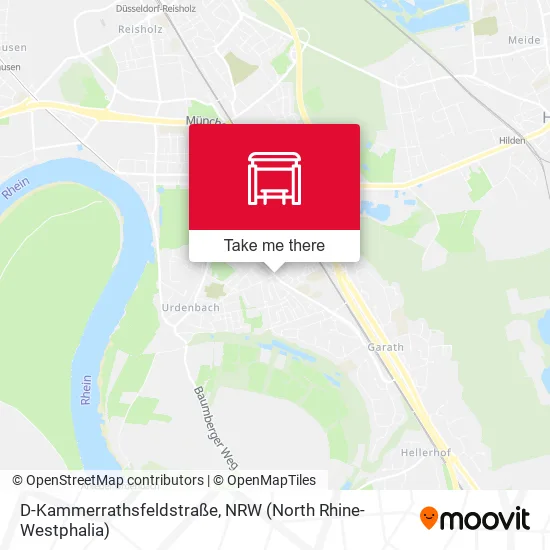Карта D-Kammerrathsfeldstraße