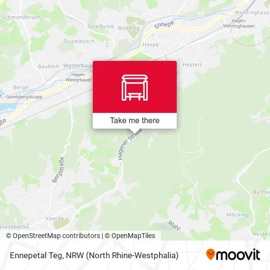 Карта Ennepetal Teg
