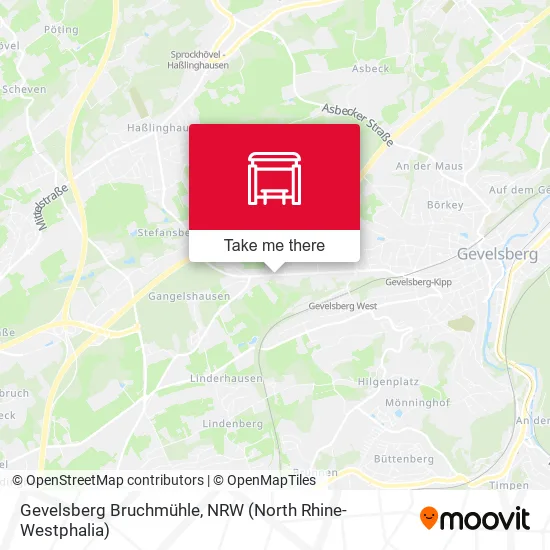 Карта Gevelsberg Bruchmühle