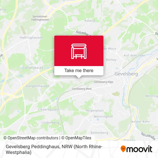 Gevelsberg Peddinghaus map