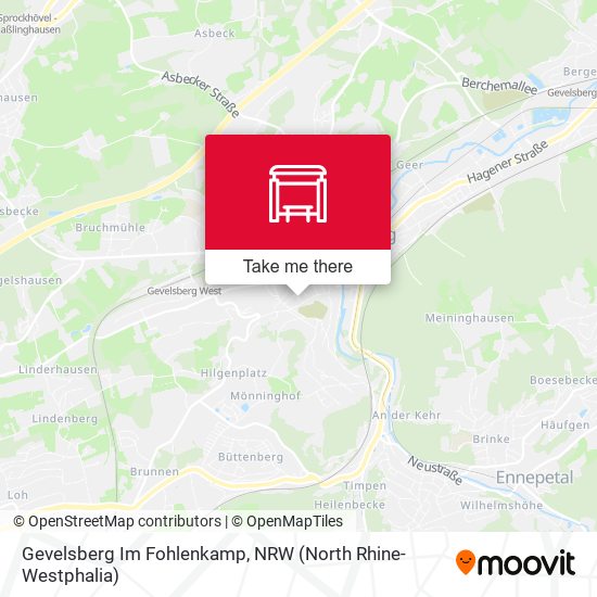 Gevelsberg Im Fohlenkamp map