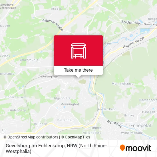 Карта Gevelsberg Im Fohlenkamp