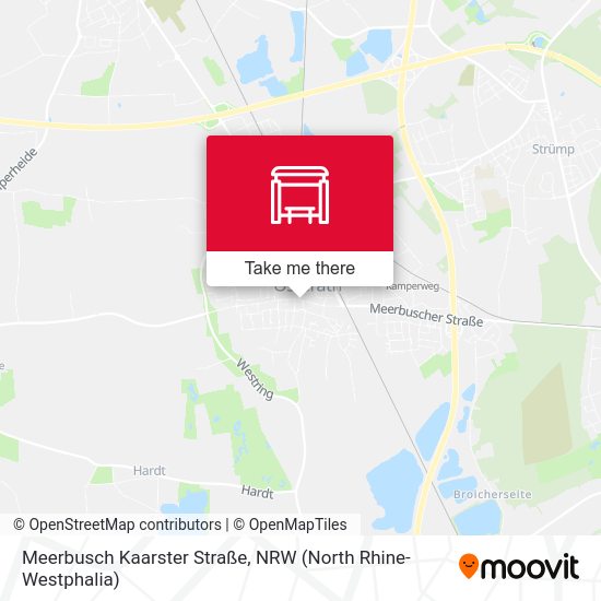 Meerbusch Kaarster Straße map