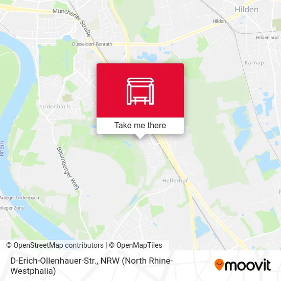 Карта D-Erich-Ollenhauer-Str.