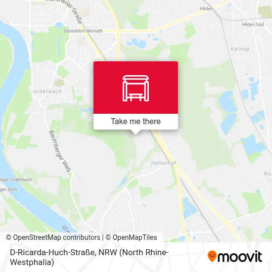 D-Ricarda-Huch-Straße map