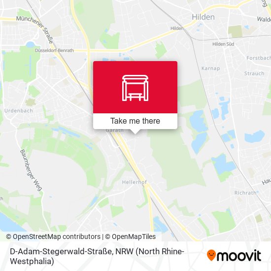 D-Adam-Stegerwald-Straße map