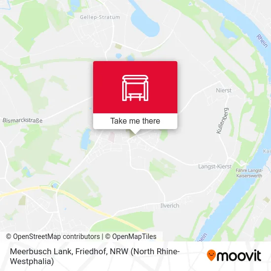 Meerbusch Lank, Friedhof map