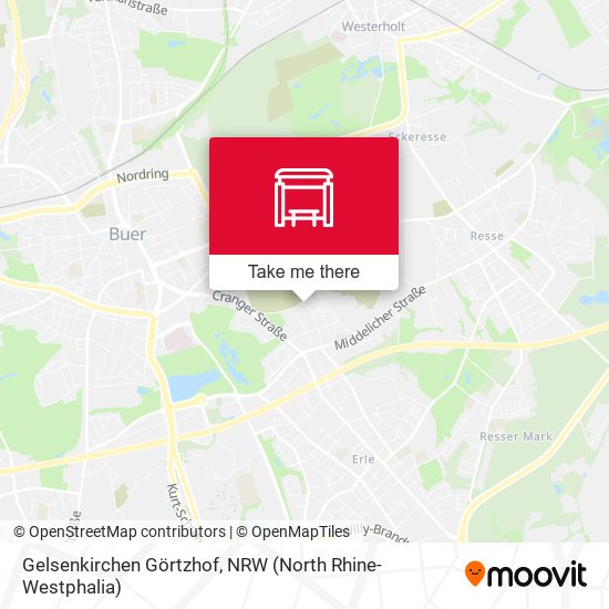 Gelsenkirchen Görtzhof map