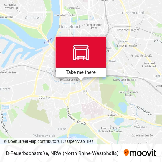 D-Feuerbachstraße map