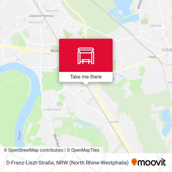 D-Franz-Liszt-Straße map