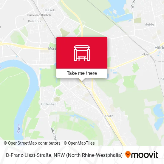 Карта D-Franz-Liszt-Straße