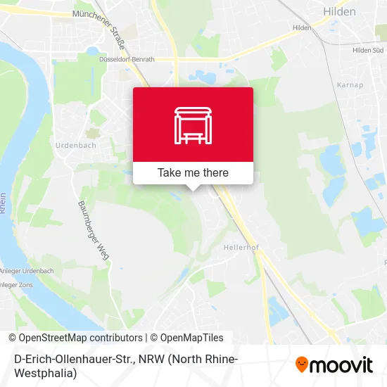 Карта D-Erich-Ollenhauer-Str.