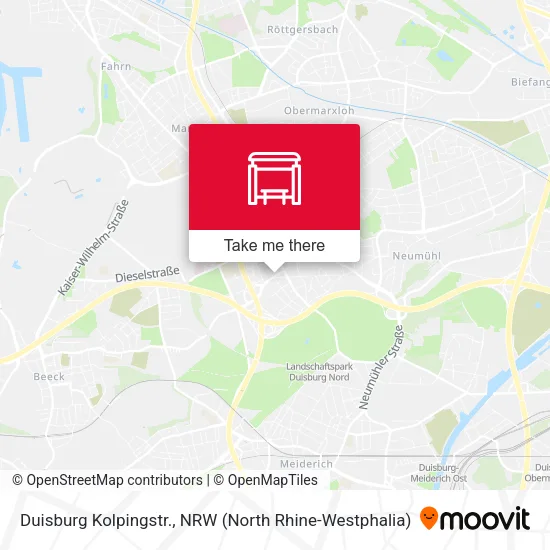 Карта Duisburg Kolpingstr.
