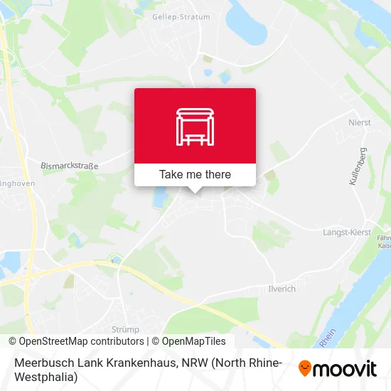 Meerbusch Lank Krankenhaus map