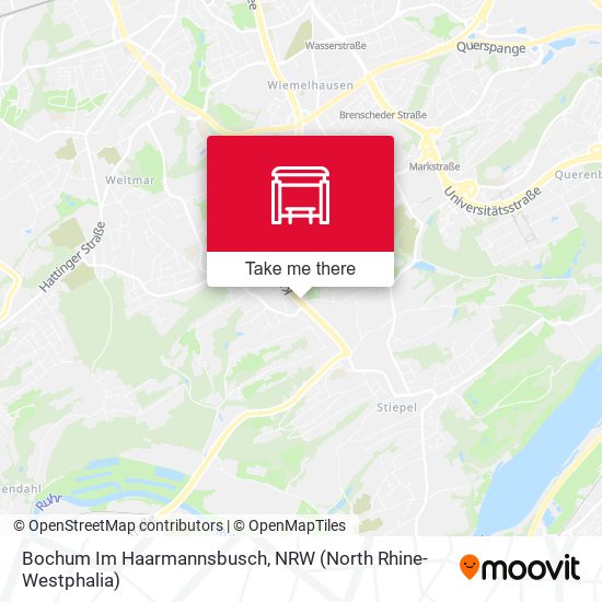 Карта Bochum Im Haarmannsbusch