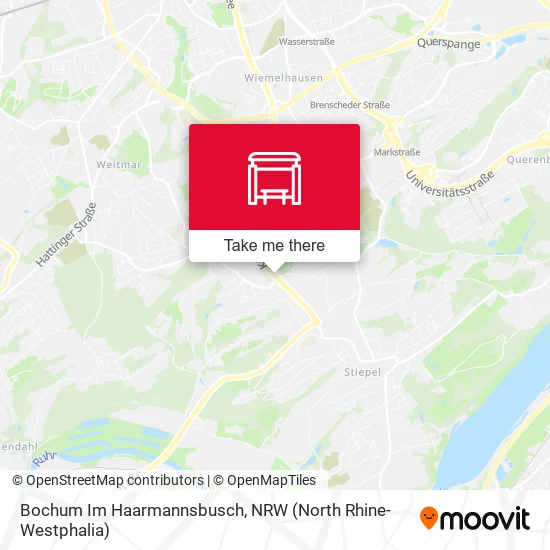 Карта Bochum Im Haarmannsbusch