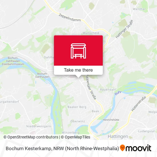 Карта Bochum Kesterkamp