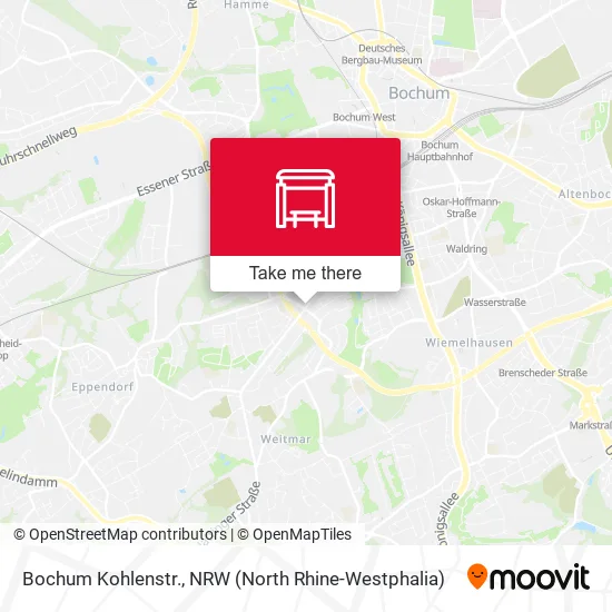 Карта Bochum Kohlenstr.