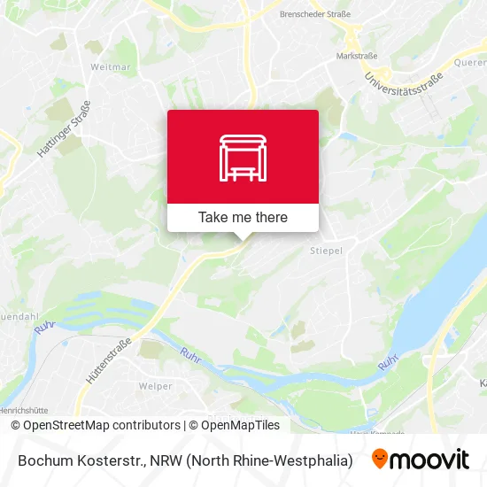 Карта Bochum Kosterstr.
