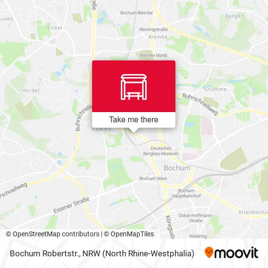 Карта Bochum Robertstr.