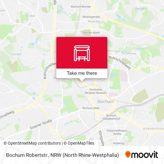 Карта Bochum Robertstr.