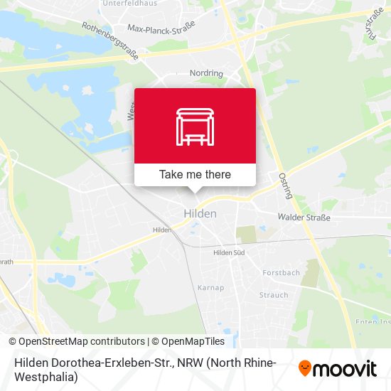 Hilden Dorothea-Erxleben-Str. map