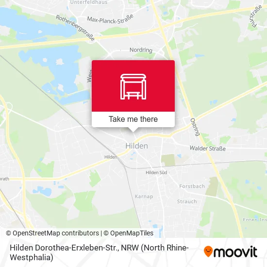 Карта Hilden Dorothea-Erxleben-Str.