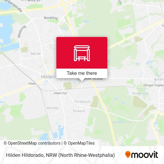 Hilden Hildorado map