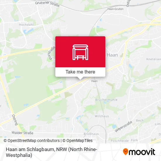 Карта Haan am Schlagbaum