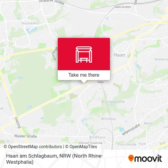 Карта Haan am Schlagbaum