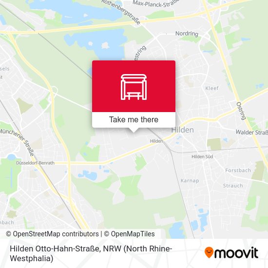 Hilden Otto-Hahn-Straße map
